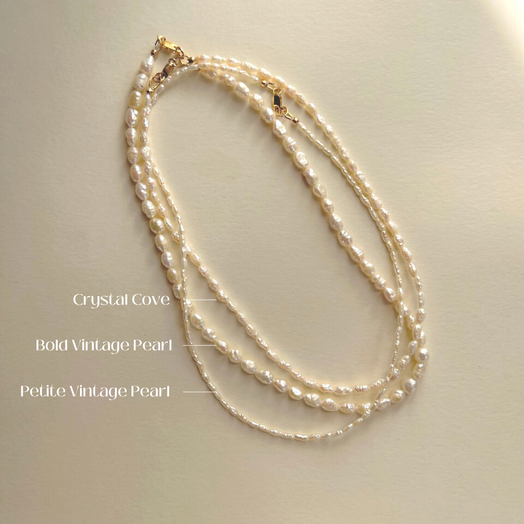 Bold Vintage Pearl Necklace