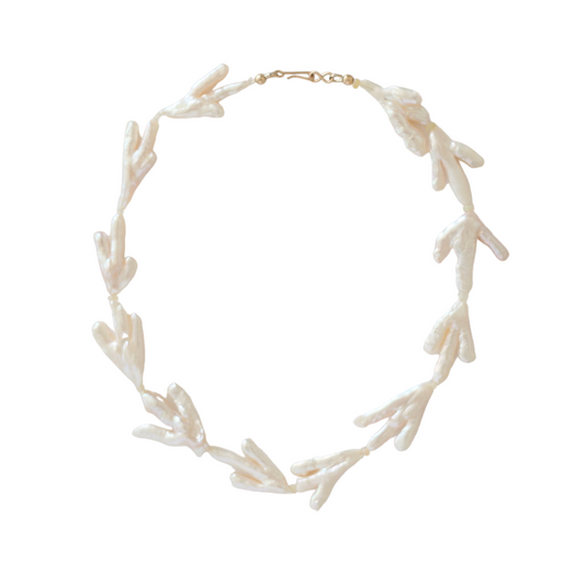 Chicken Feet Trail Pearl Necklace