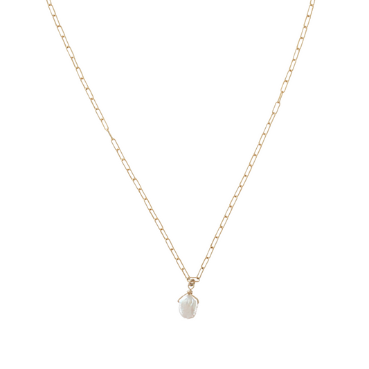 Keishi Pearl Necklace