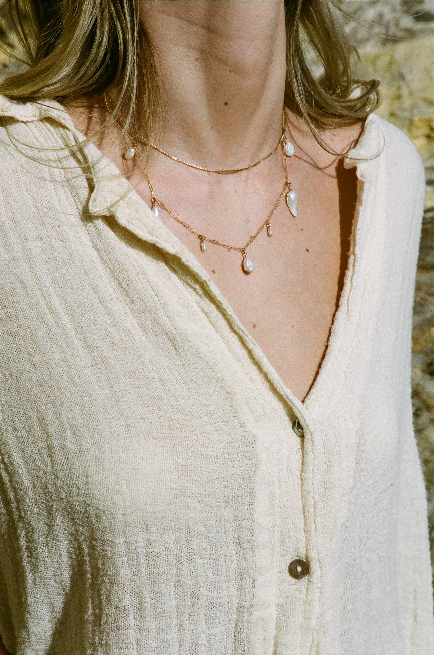 Daydream Pearl Necklace