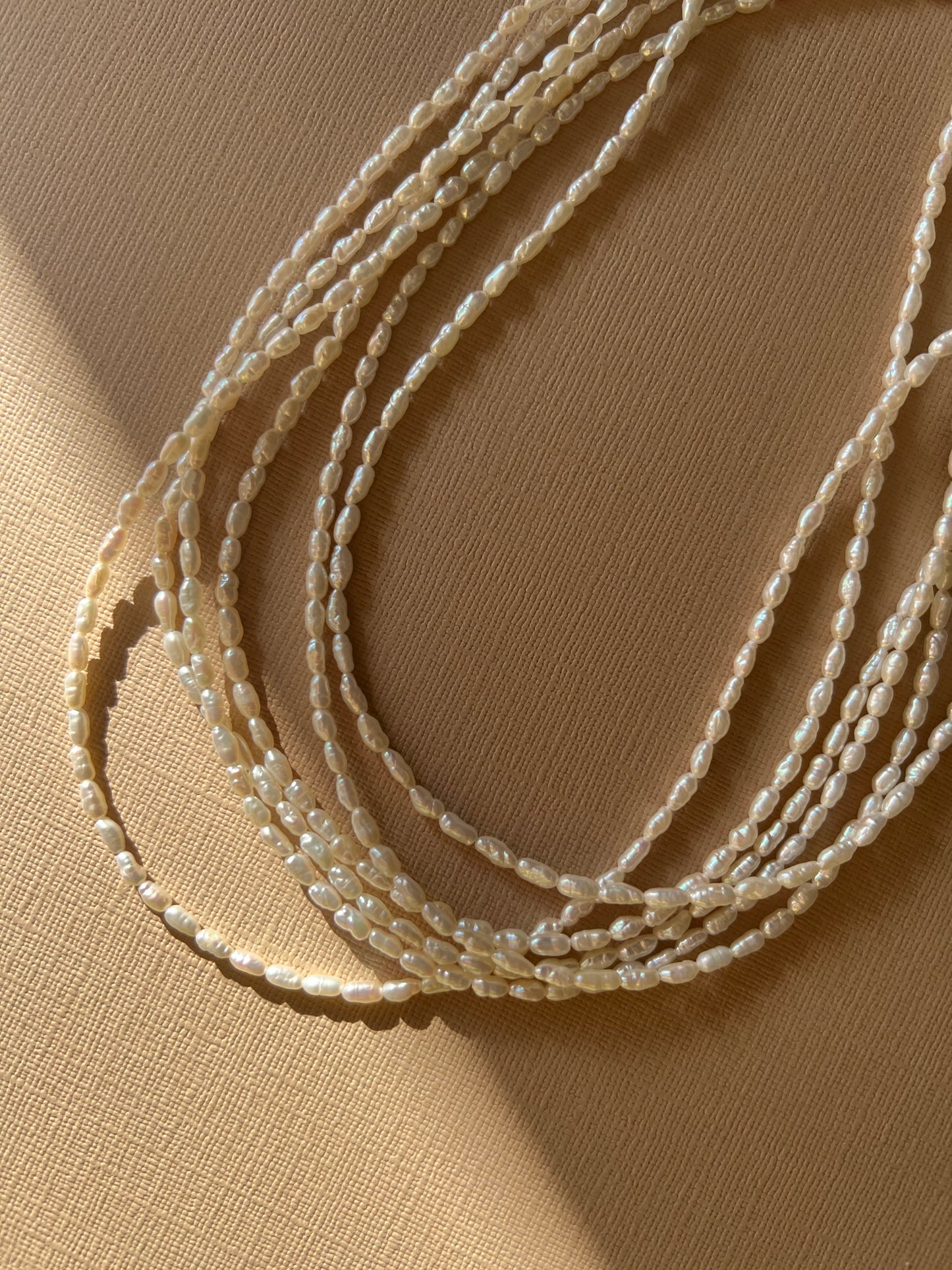 Petite Vintage Pearl Necklace